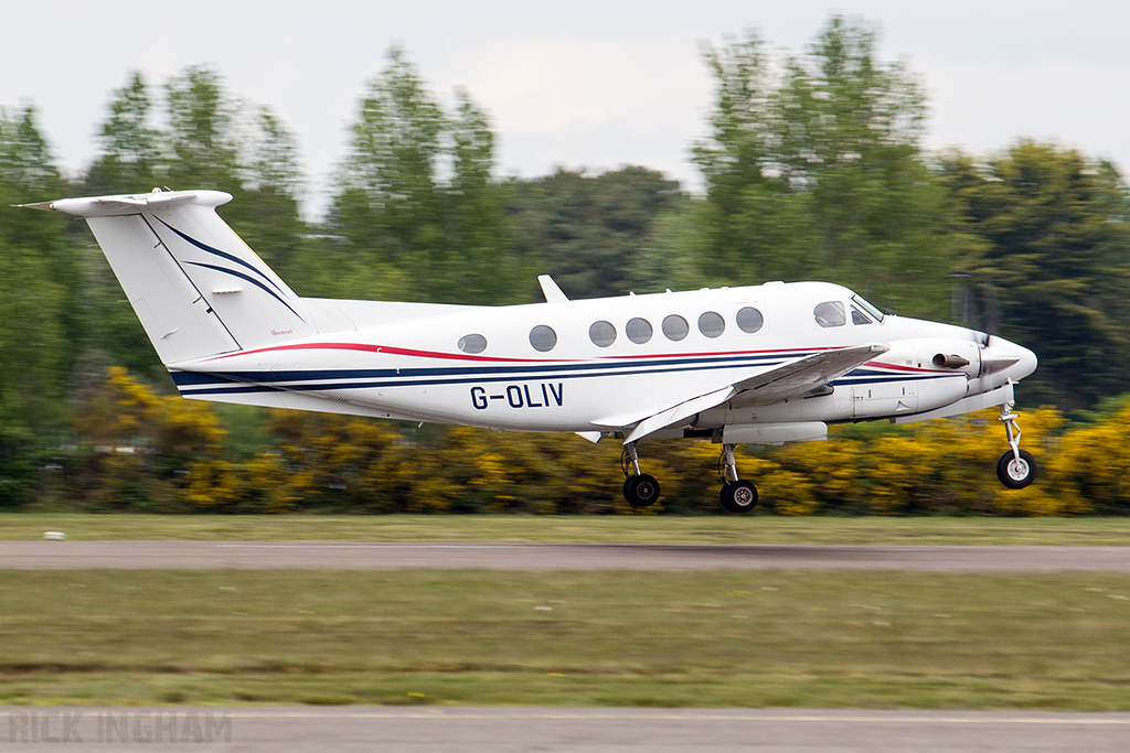 Beech B200 Super King Air - G-OLIV - Dragonfly Aviation Services