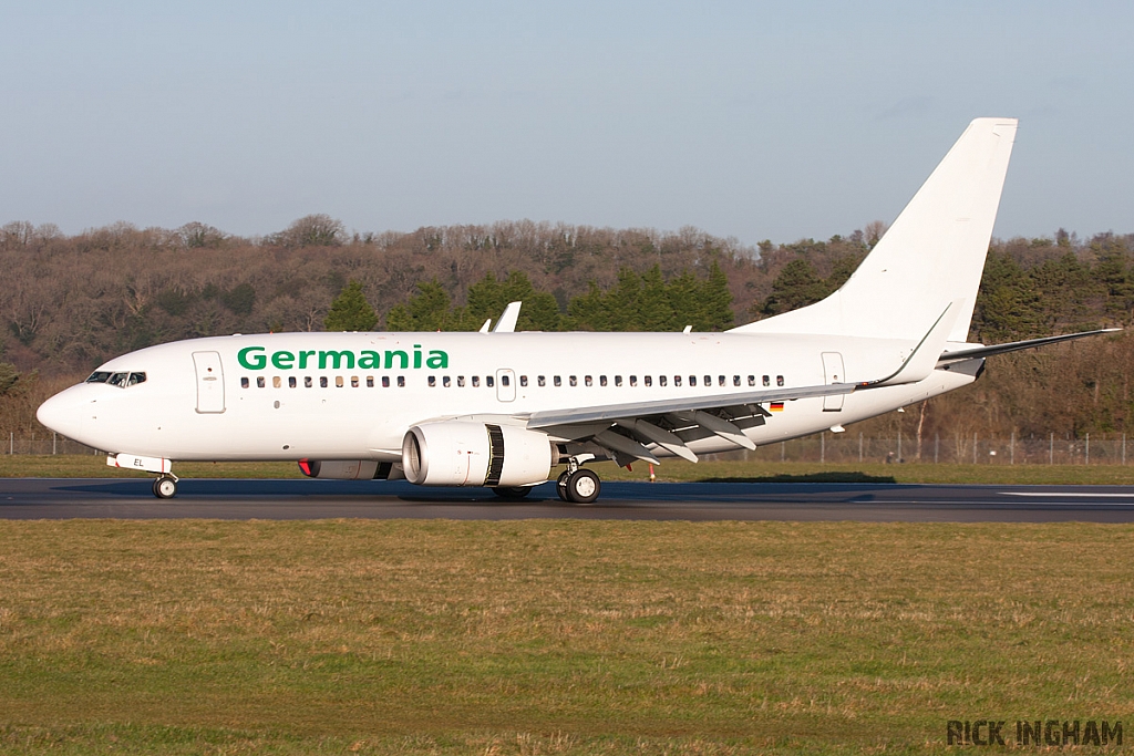Boeing 737-75B - D-AGEL - Germania