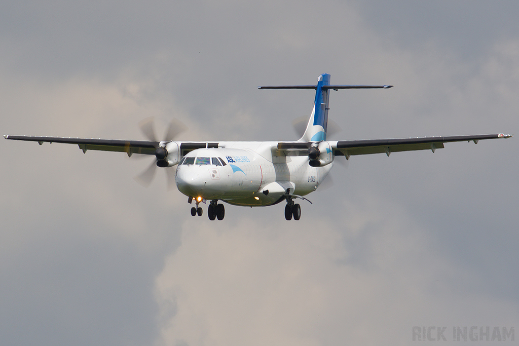 ATR 72-500F - G-OASB - ASL Airlines
