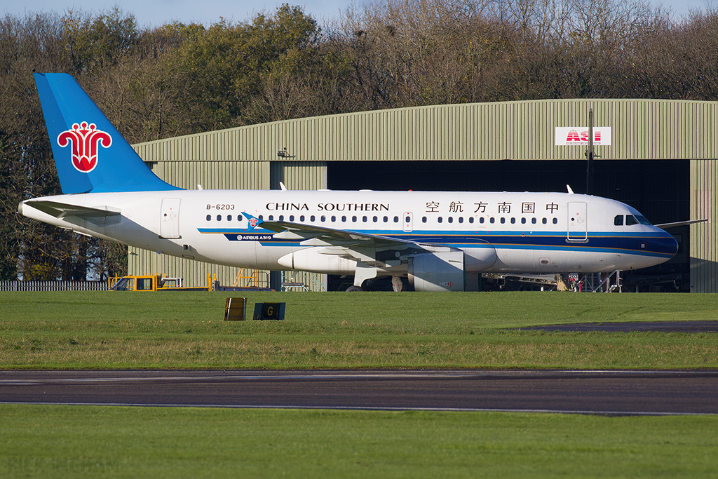 Airbus A319-115 - B-6203 - China Southern Airlines