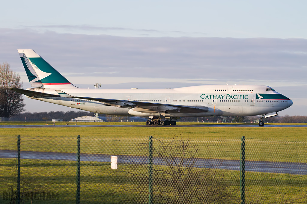Boeing 747-467 - B-HOX - Cathay Pacific