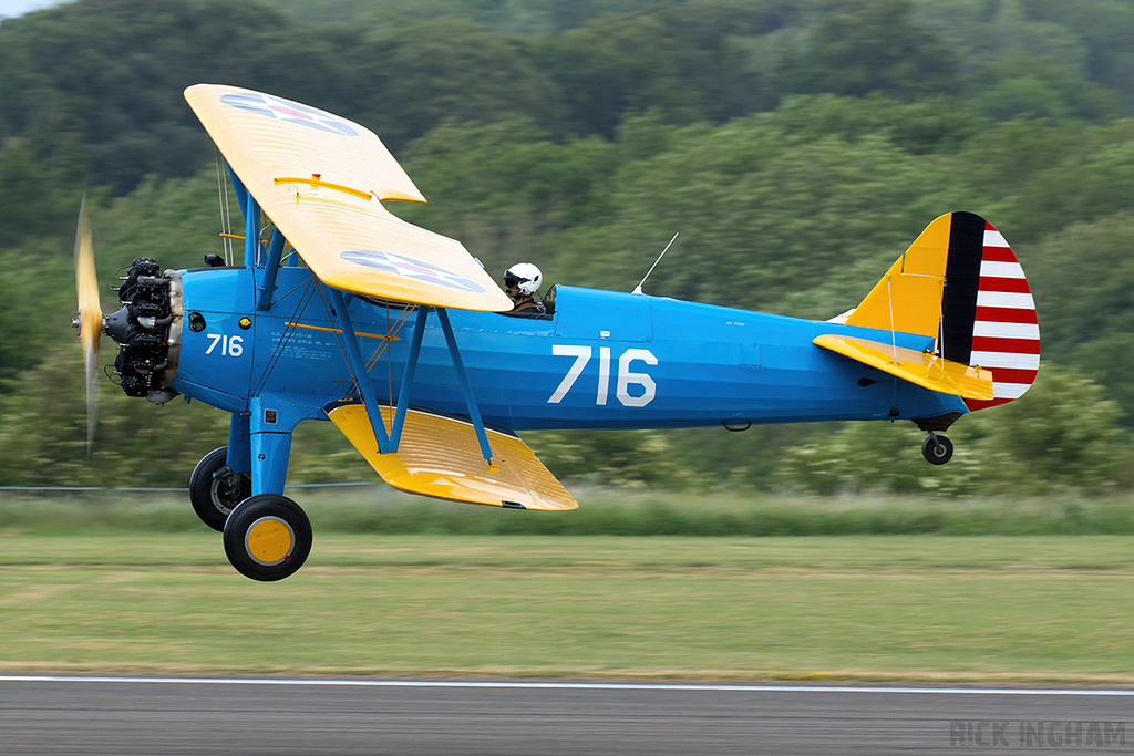 Boeing Stearman PT-13D Kaydet - 716 / N1731B - US Army Air Corps