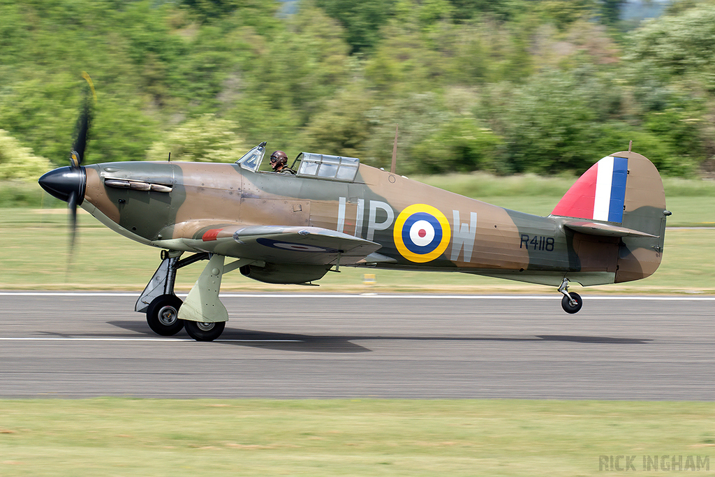 Hawker Hurricane Mk I - R4118/UP-W (G-HUPW) - RAF