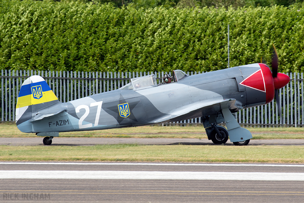 Yakovlev Yak-3UPW - 27 WHITE/F-AZIM - Ukrainian Air Force