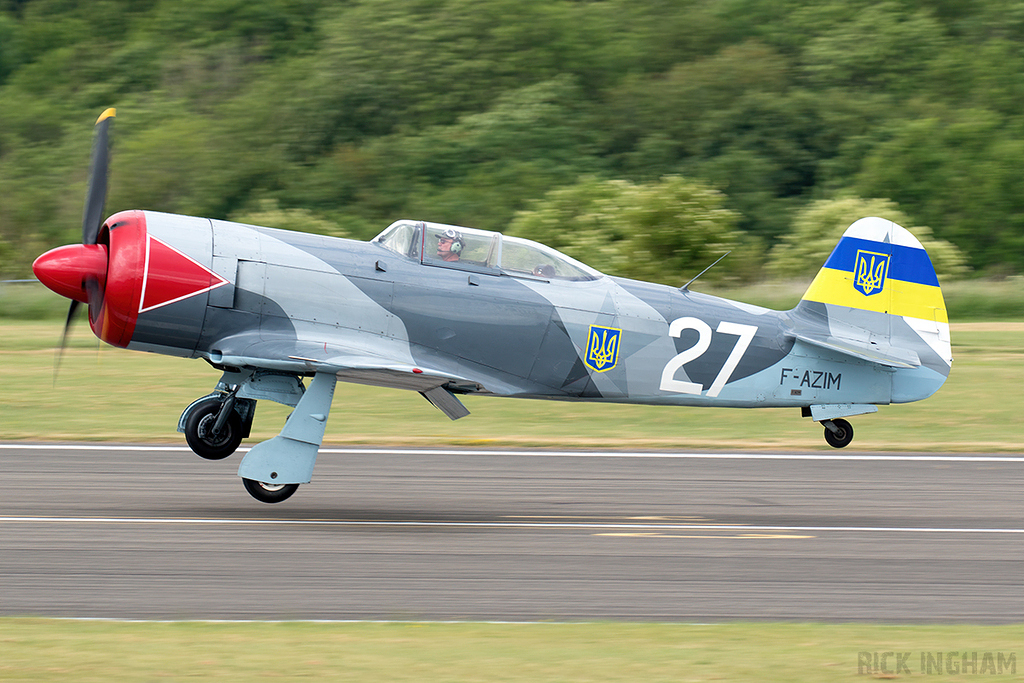 Yakovlev Yak-3UPW - 27 WHITE/F-AZIM - Ukrainian Air Force