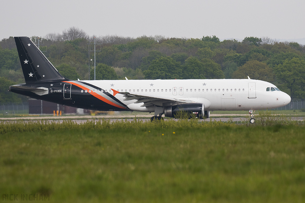 Airbus A320-232 - G-POWM - Titan Airways