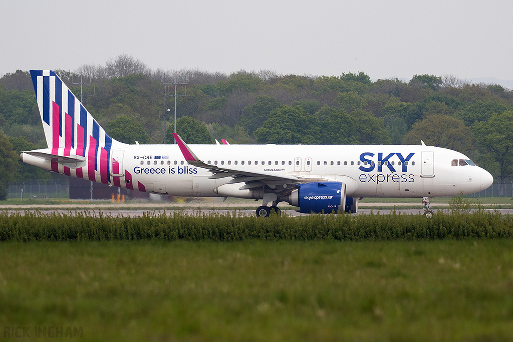 Airbus A320-251N - SX-CRE - SKY express