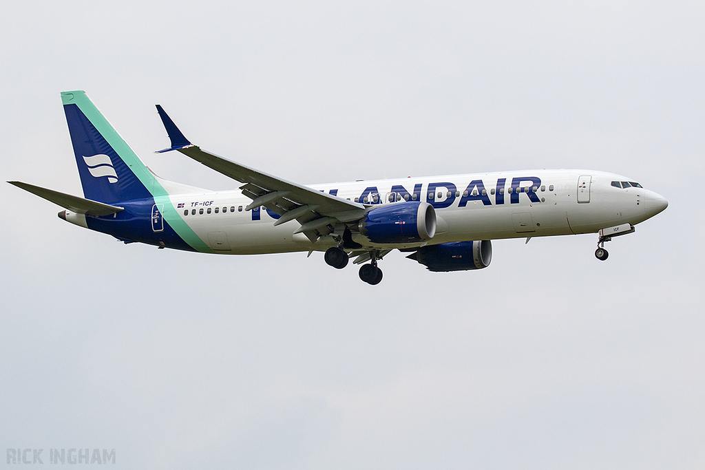 Boeing 737 MAX 8 - TF-ICF - Icelandair