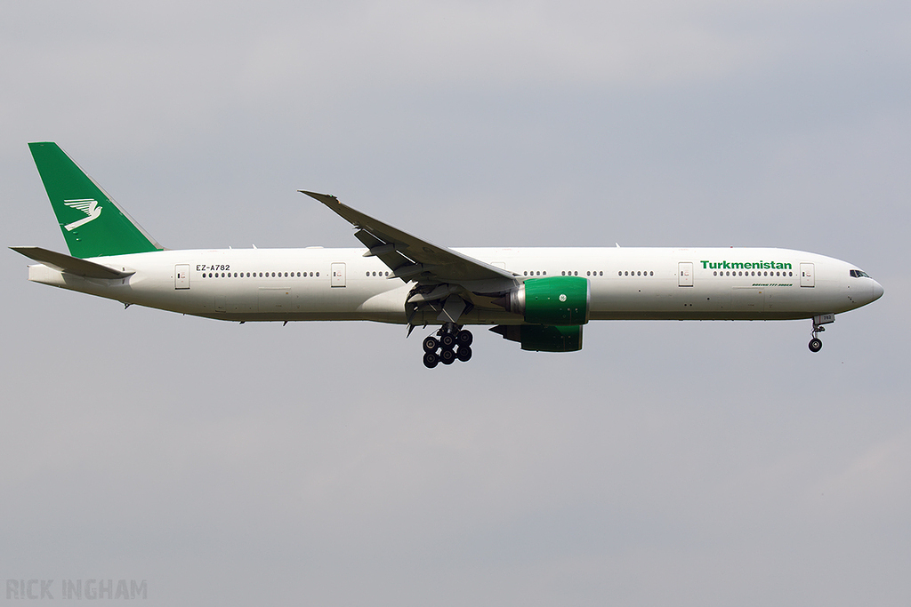 Boeing 777-367ER - EZ-A782 - Turkmenistan Airlines
