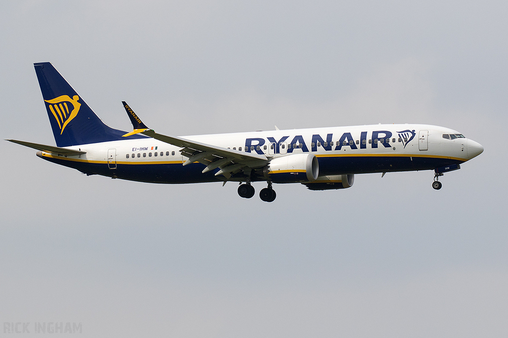 Boeing 737 MAX 8-200 - EI-IHW - Ryanair