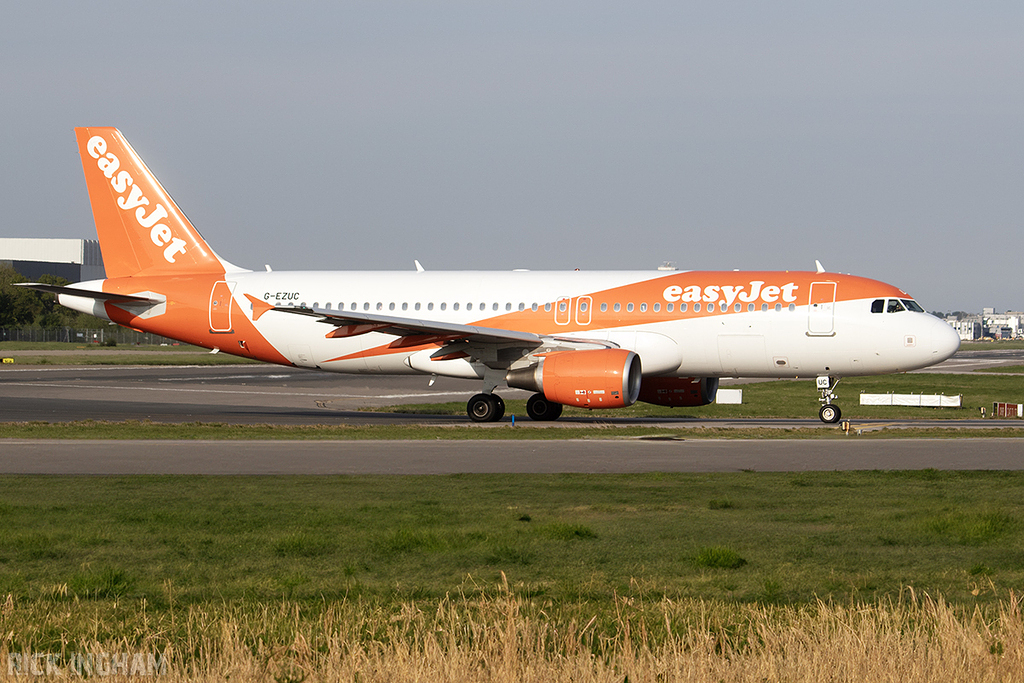 Airbus A320-214 - G-EZUC - easyJet