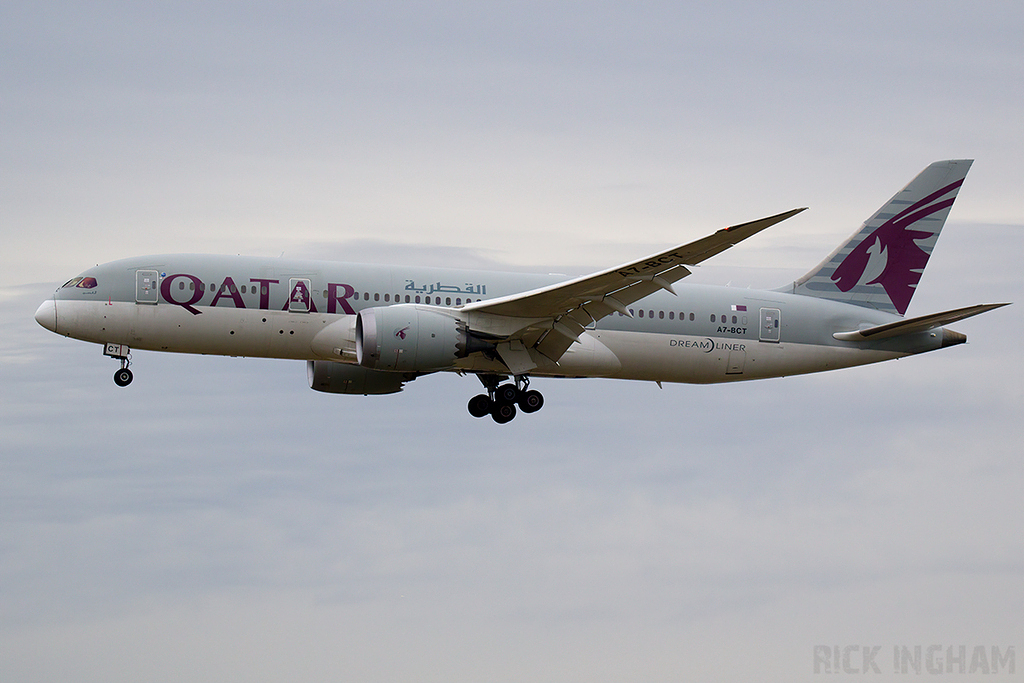 Boeing 787-8 Dreamliner - A7-BCT - Qatar Airways