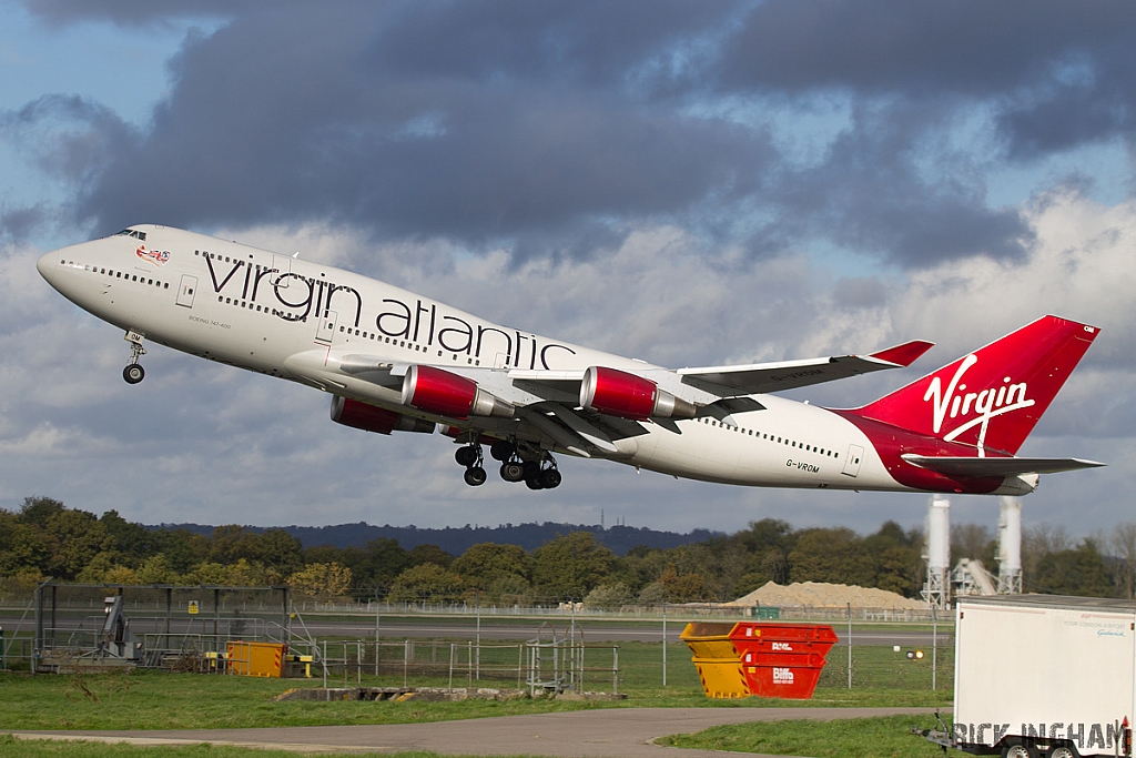 Boeing 747-443 - G-VROM - Virgin Atlantic