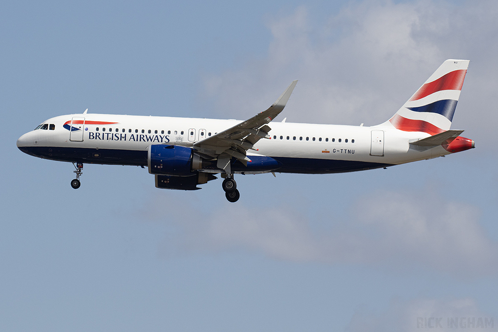 Airbus A320-251N NEO - G-TTNU - British Airways