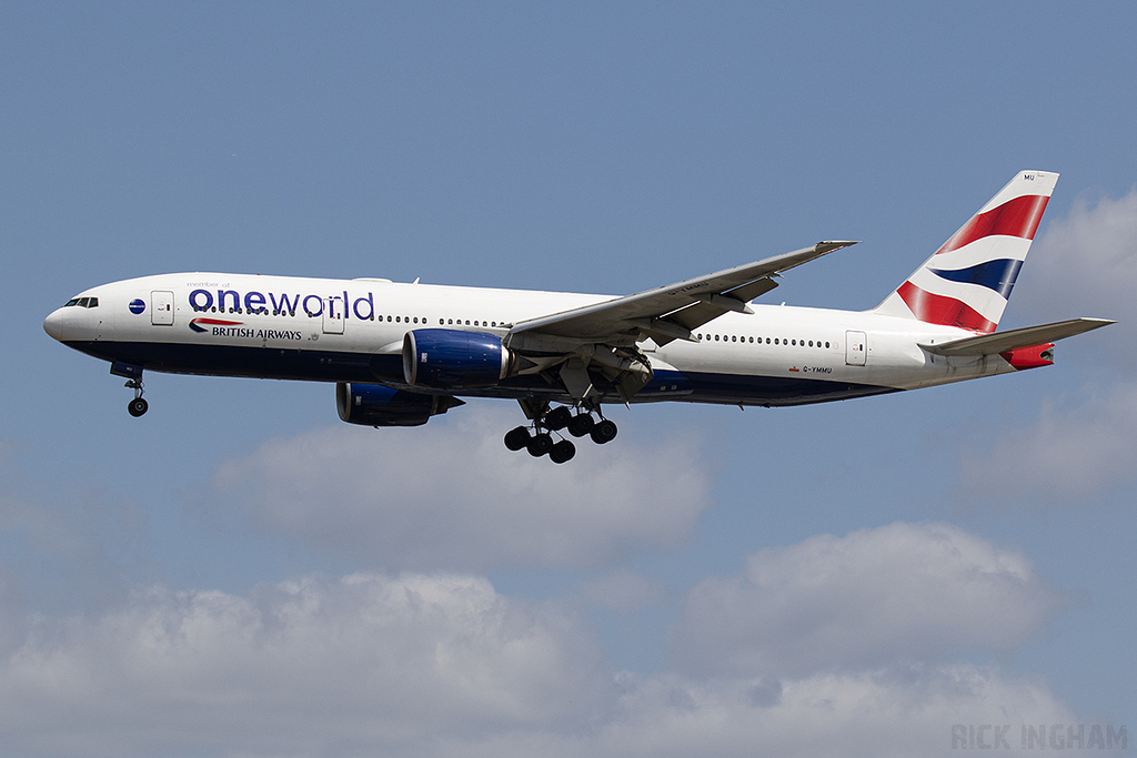 Boeing 777-236ER - G-YMMU - British Airways