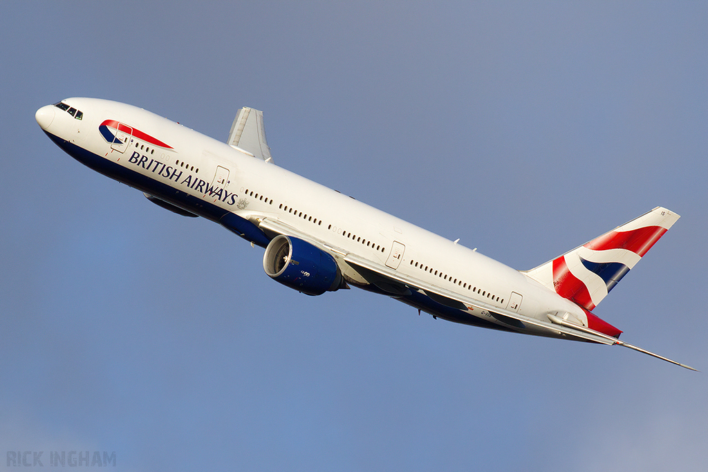 Boeing 777-236ER - G-VIIS - British Airways
