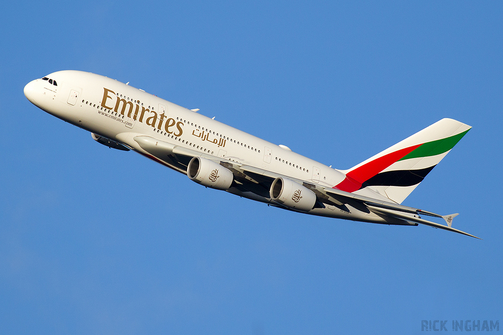 Airbus A380-842 - A6-EVP - Emirates