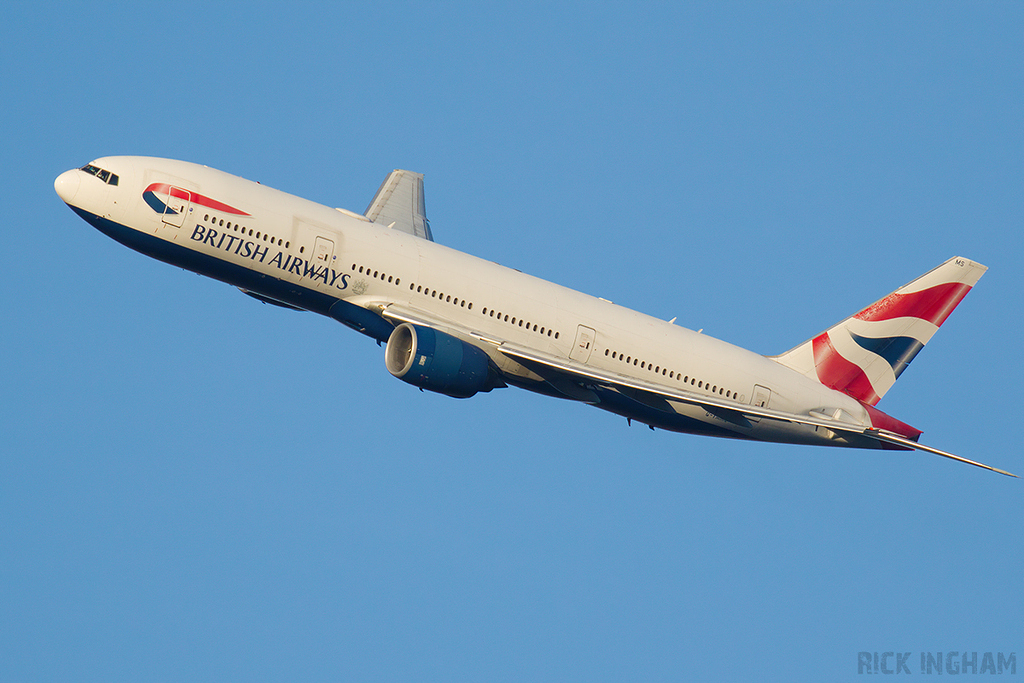 Boeing 777-236ER - G-YMMP - British Airways
