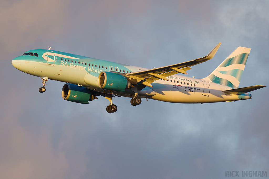 Airbus A320-251NSL NEO - G-TTNA - British Airways