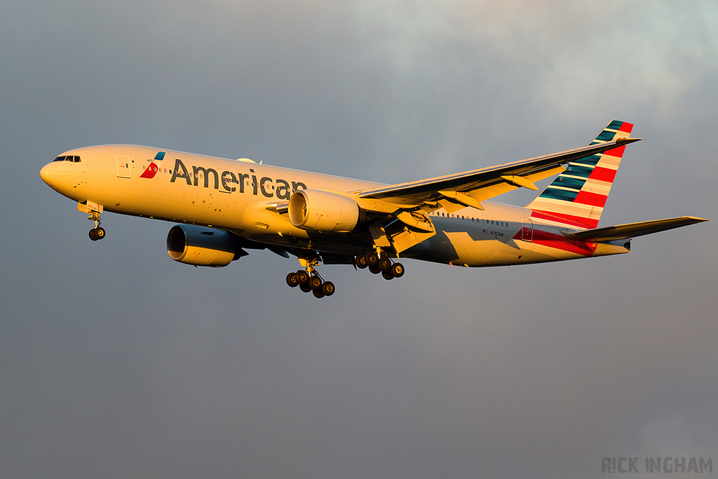 Boeing 777-223ER - N757AN  - American Airlines