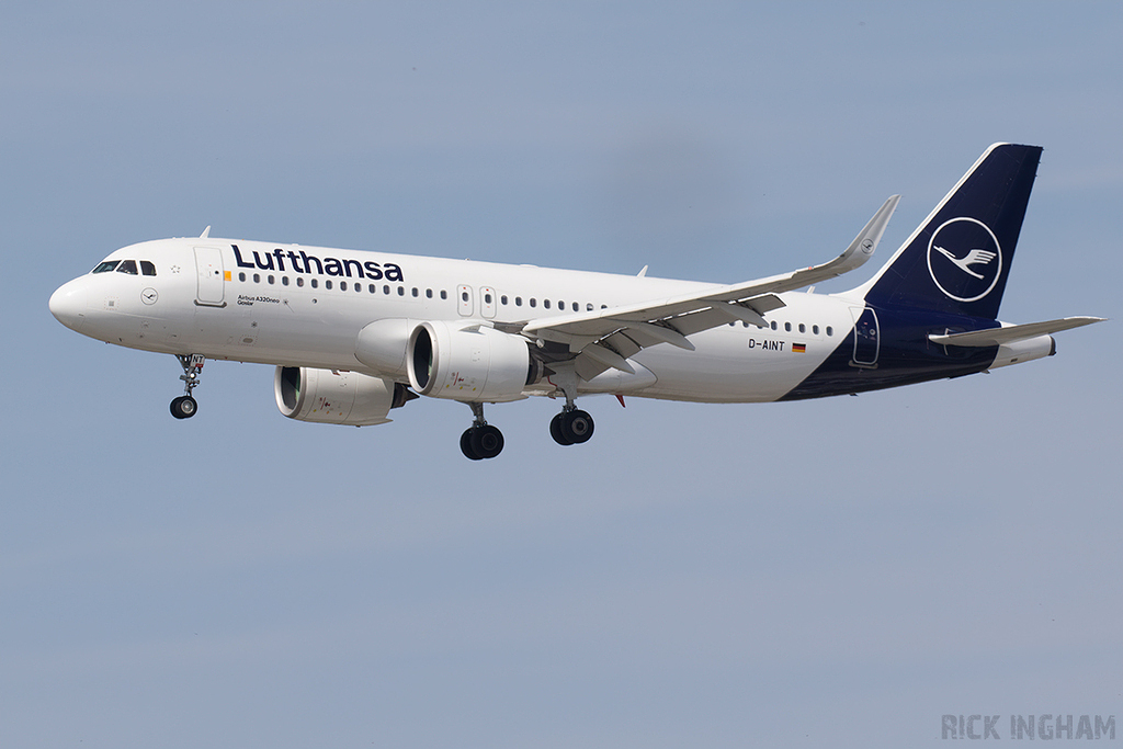 Airbus A320-271N - D-AINT - Lufthansa