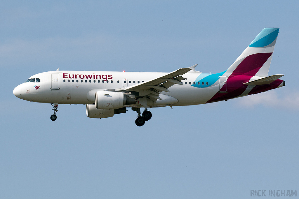 Airbus A319-100 - D-AKNV - Eurowings