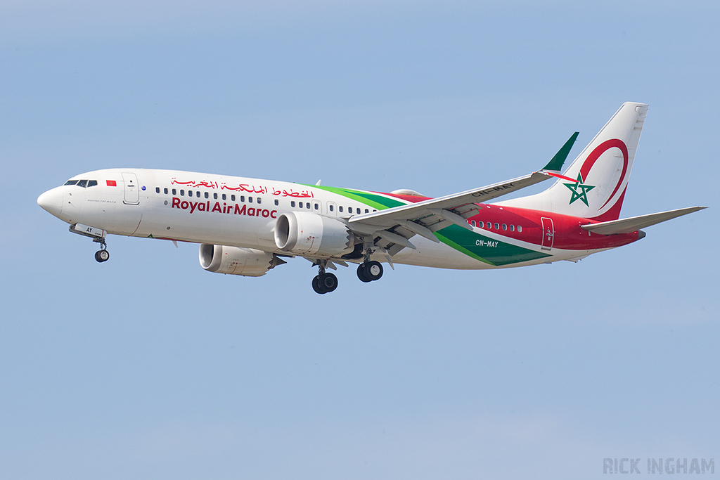 Boeing 737 MAX 8 - CN-MAY - Royal Air Maroc