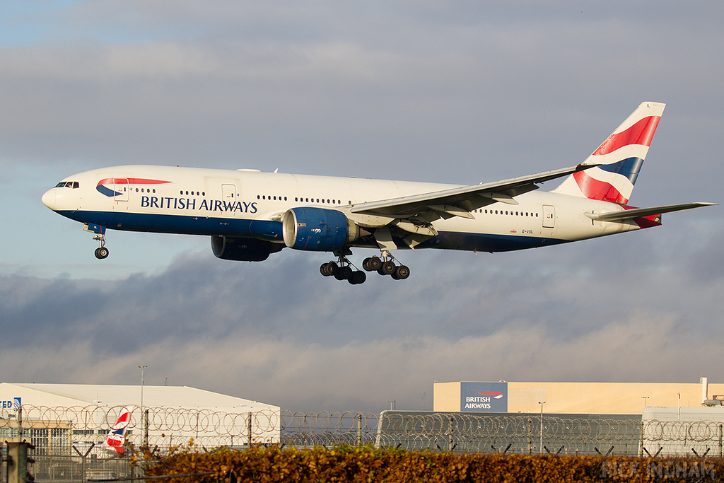 Boeing 777-236ER - G-VIIL - British Airways