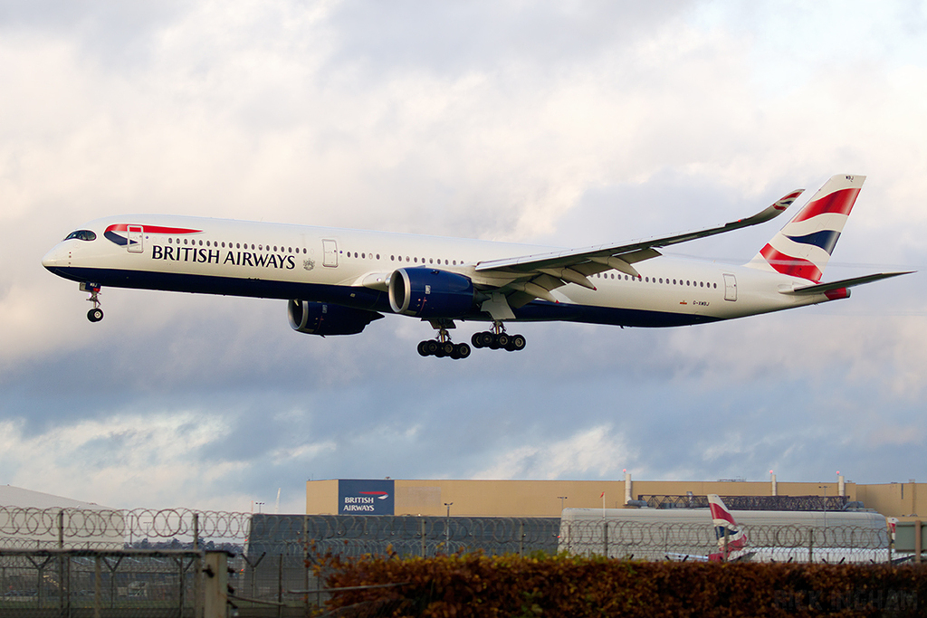 Airbus A350-1041 - G-XWBJ - British Airways