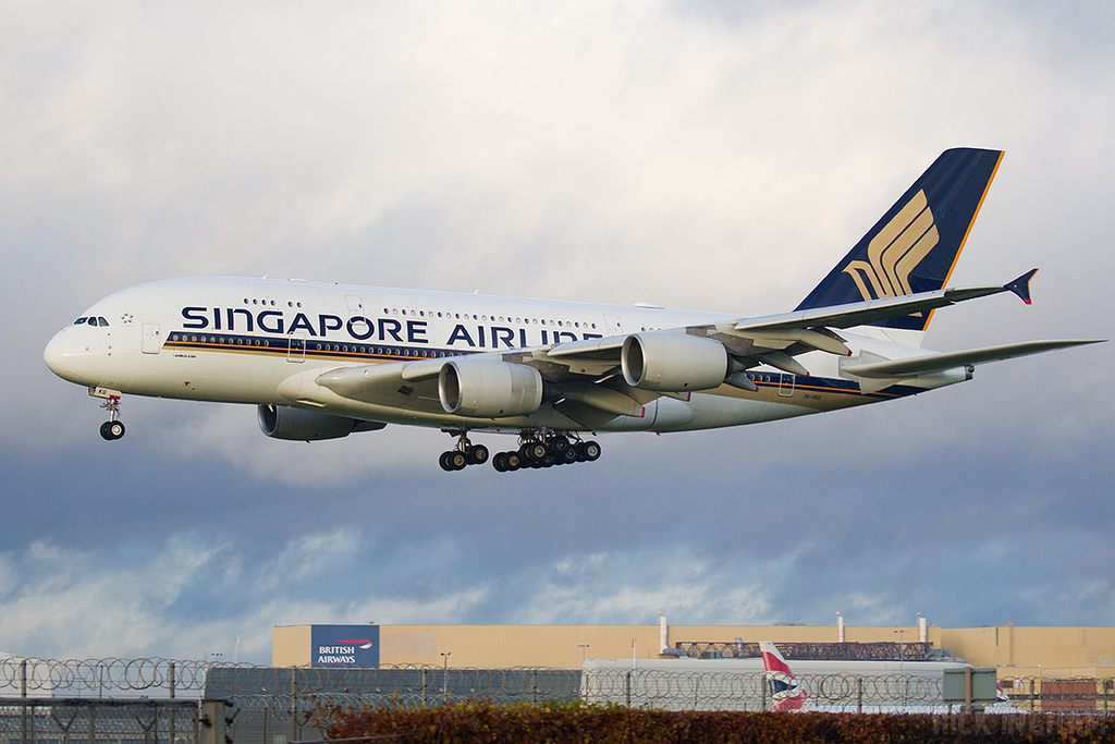 Airbus A380-841 - 9V-SKQ - Singapore Airlines