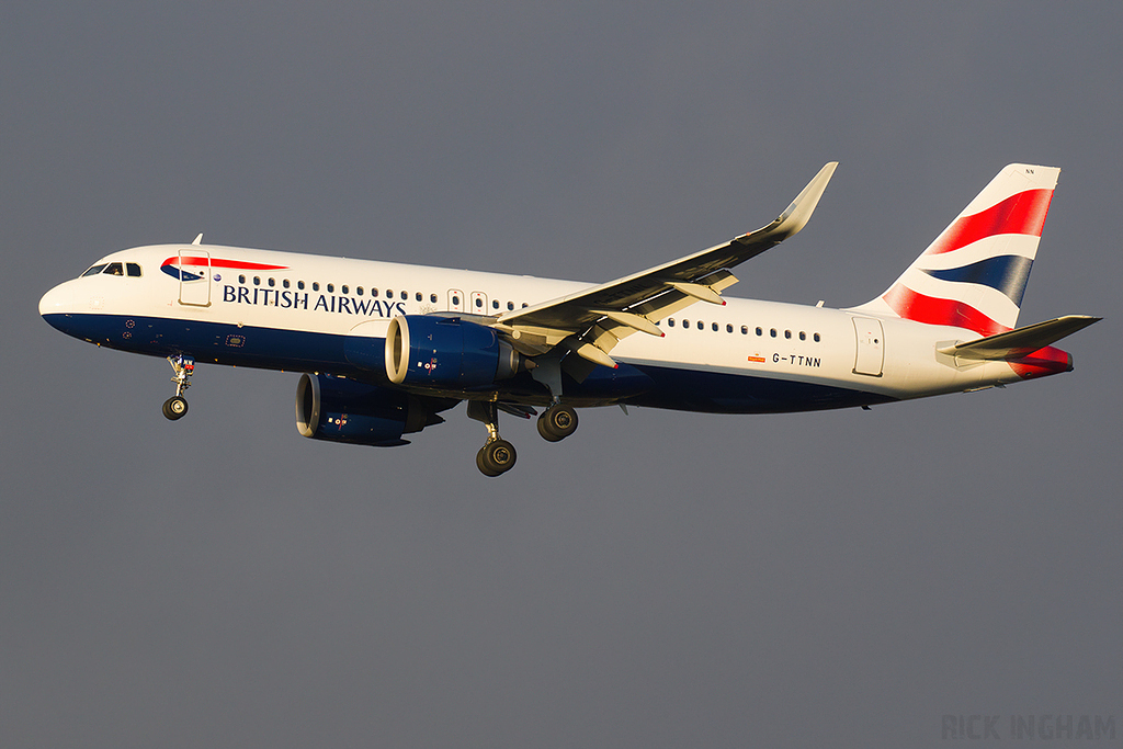 Airbus A320-251N NEO - G-TTNN - British Airways