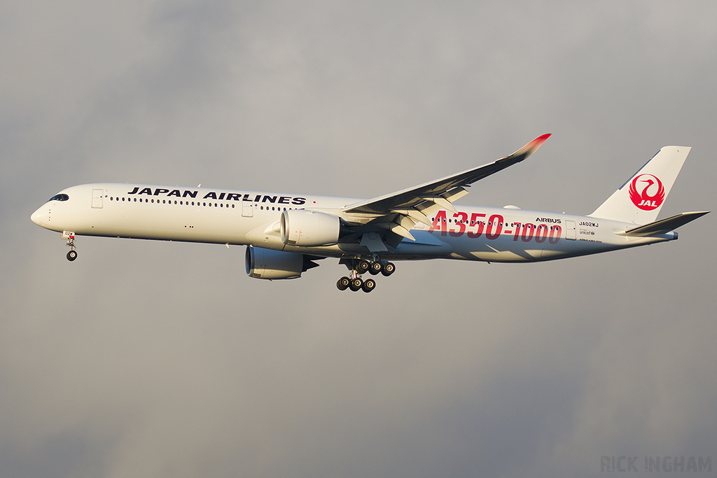 Airbus A350-1041 - JA02WJ - Japan Airlines