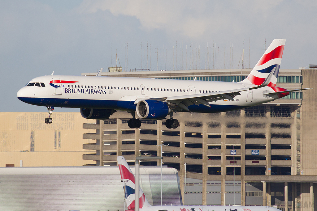 Airbus A321-251NX NEO - G-NEOY - British Airways