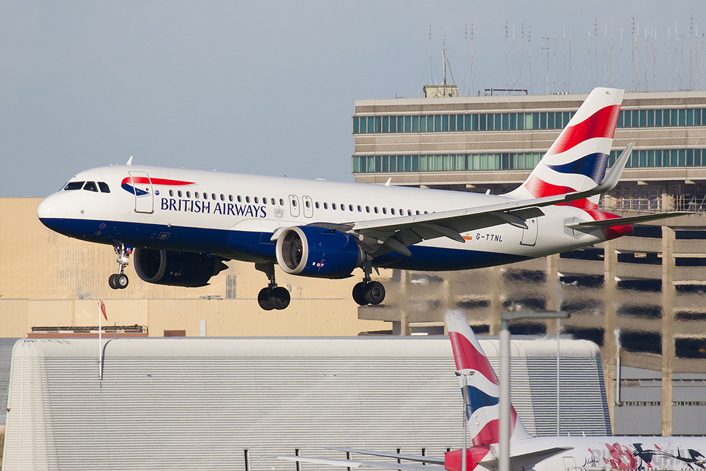 Airbus A320-251N - G-TTNL - British Airways
