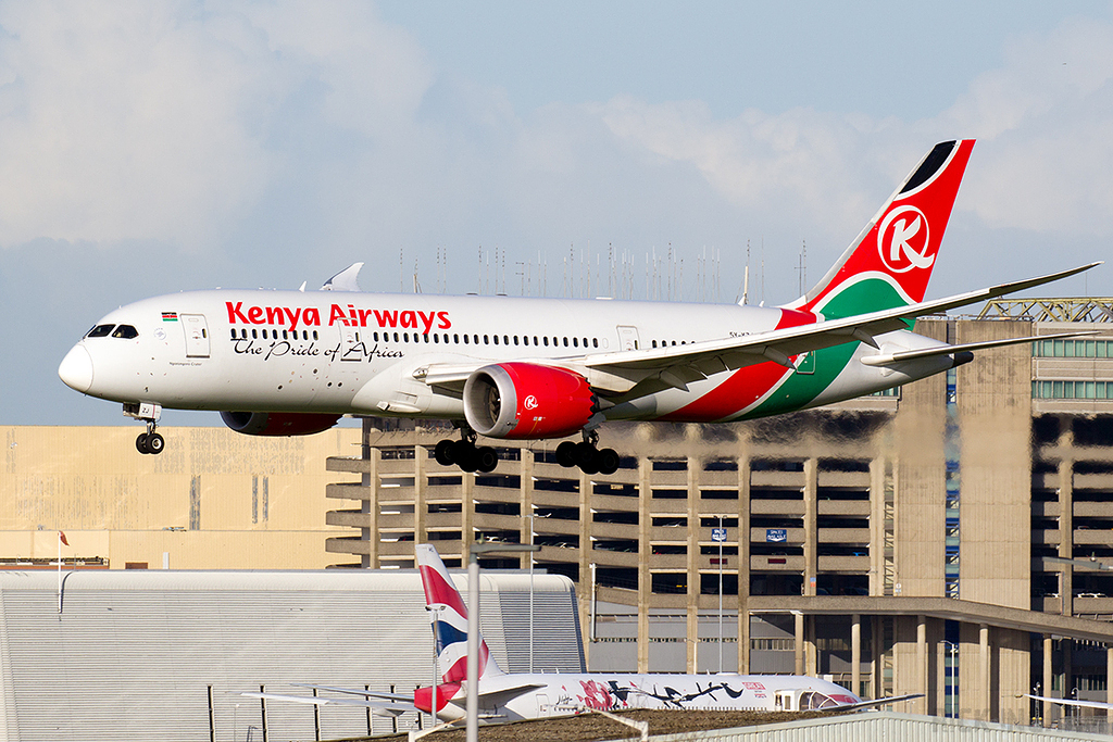 Boeing 787-8 Dreamliner - 5Y-KZJ - Kenya Airways