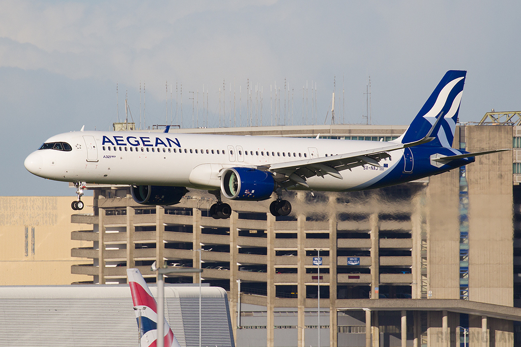 Airbus A321-271NX - SX-NAJ - Aegean Airlines
