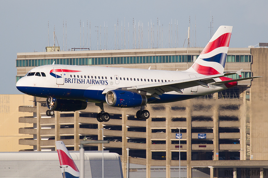 Airbus A319-131 - G-EUPS - British Airways