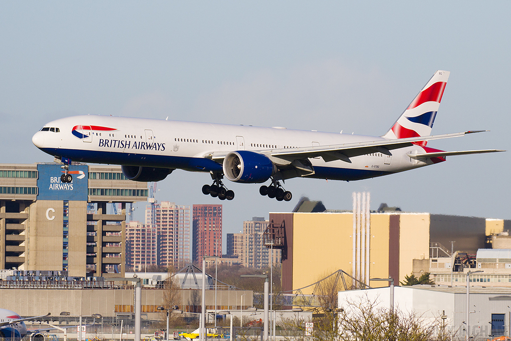 Boeing 777-36NER - G-STBC - British Airways