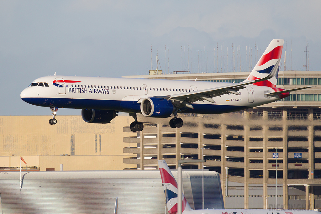 Airbus A321-251NX - G-TNEC - British Airways
