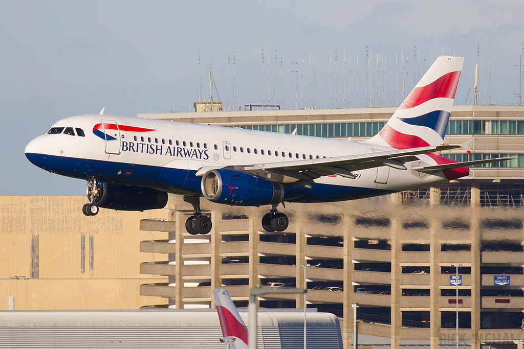 Airbus A319-131 - G-EUPY - British Airways