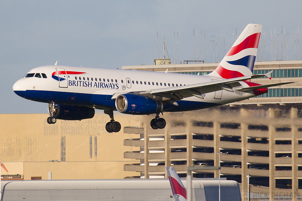 Airbus A319-131 - G-EUOF - British Airways