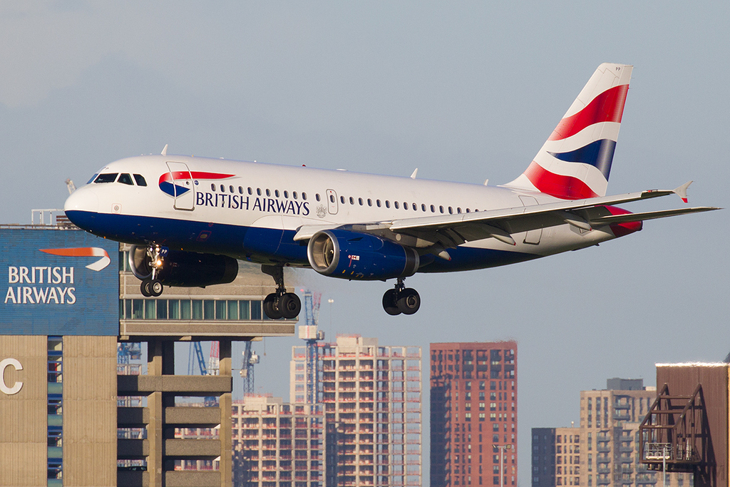 Airbus A319-131 - G-EUPP - British Airways