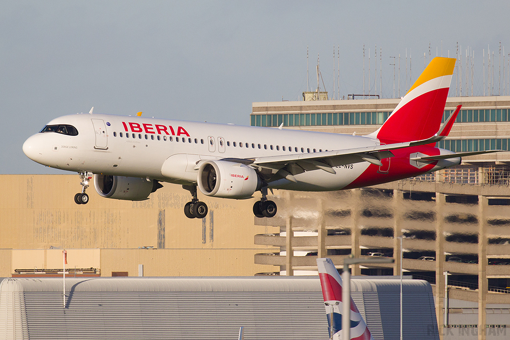 Airbus A320-251N - EC-NVS - Iberia