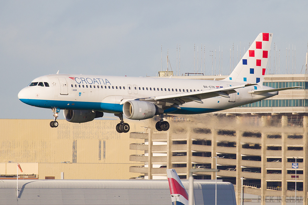 Airbus A320-214 - 9A-CTK - Croatia Airlines