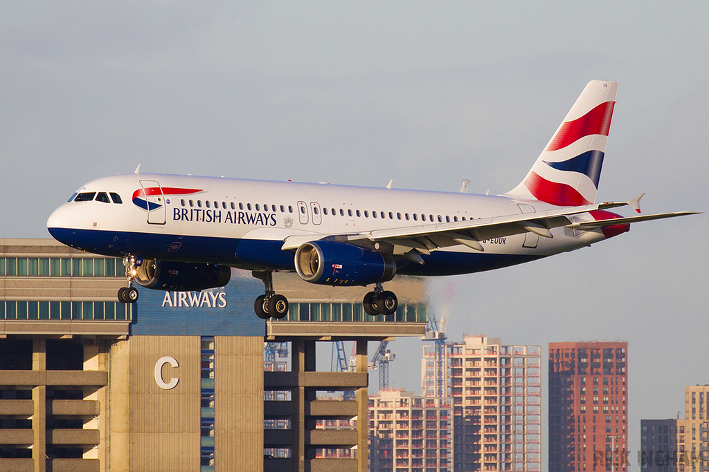 Airbus A320-232 - G-EUUK - British Airways