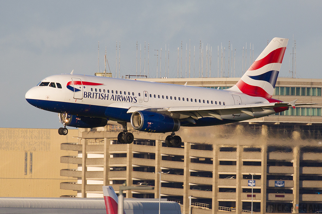 Airbus A319-131 - G-EUPD - British Airways