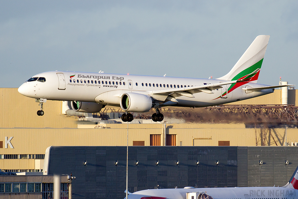 Airbus A220-300 - LZ-ROM - Bulgaria Air