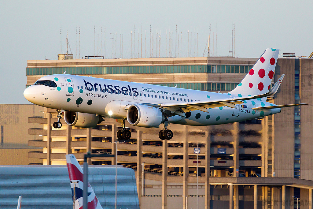 Airbus A320-251N NEO - OO-SBA - Brussels Airlines