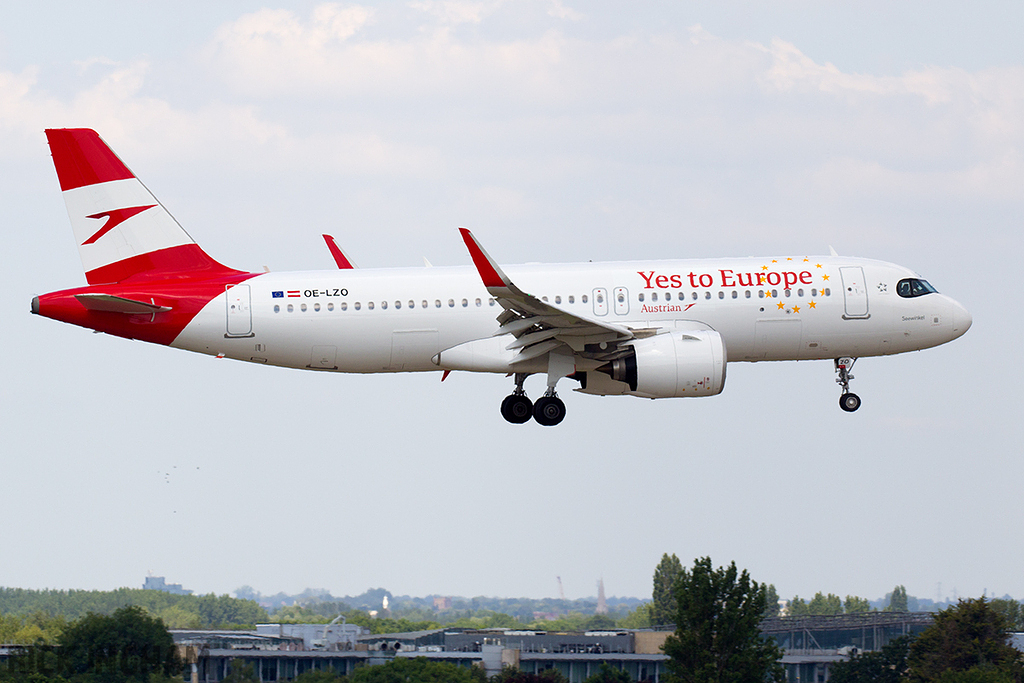 Airbus A320-271N - OE-LZO - Austrian Airlines