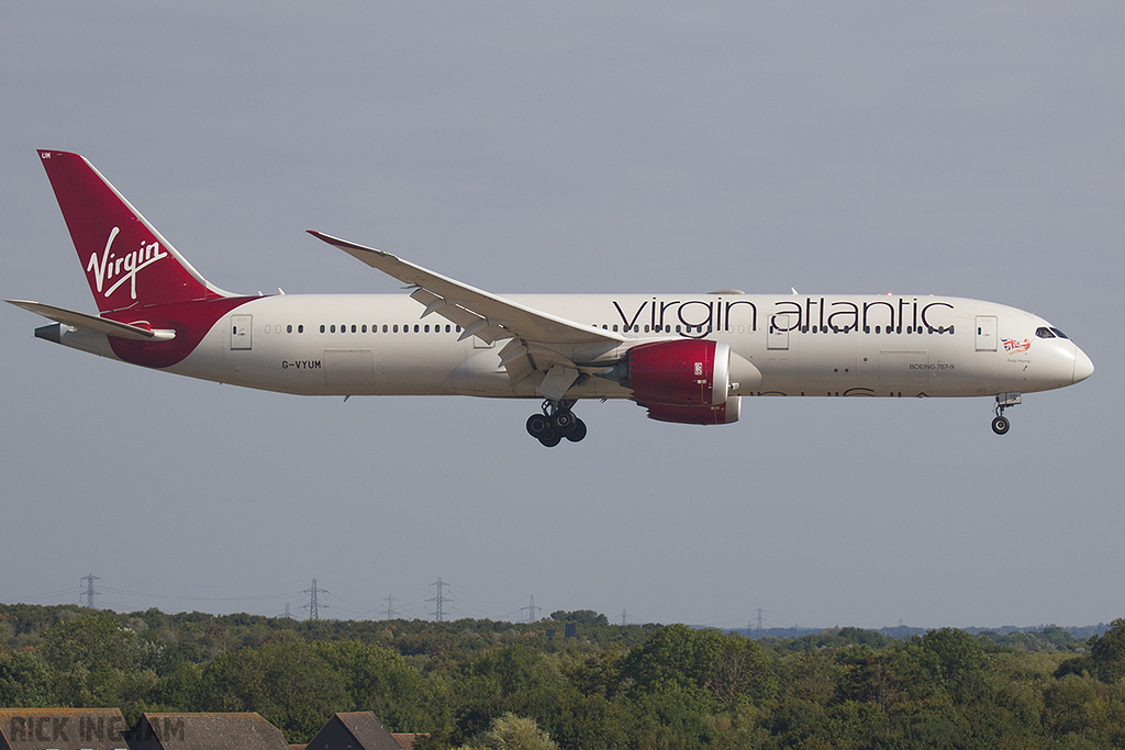 Boeing 787-9 Dreamliner - G-VYUM - Virgin Atlantic